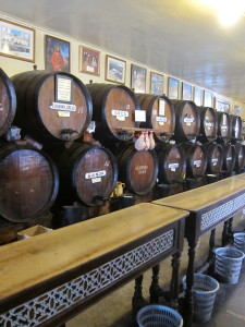 Malagan vanhin viinitupa, jostain 1800-luvulta, Bodega Antigua oli täynnä vanhoja viinitynnyreitä, joista sitten laskettiin asiakkaan haluamaa paikalista viiniä. 